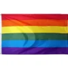 Sale 90* 150 cm/3* 5 fod Regnbueflag Gay Pride Peace LGBT Polyesterflag Transgender-banner Flag & Vindposer