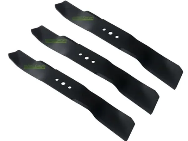 Sale 112 CM 3 X plæneklipper kniv til Husqvarna RIDER R 15 155 15V2 15V2S T 16 175 18 PRO Havemaskiner