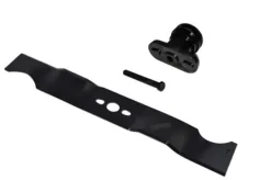 Clearance 53 CM plæneklipper kniv + knivholder + kile + skrue til Fuxtec plæneklipper med drivfunktion Havemaskiner