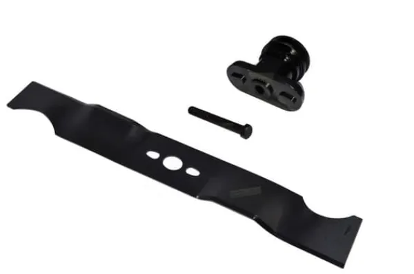 Clearance 53 CM plæneklipper kniv + knivholder + kile + skrue til Fuxtec plæneklipper med drivfunktion Havemaskiner