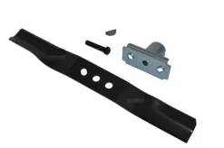 Clearance 46 CM plæneklipper kniv + knivholder + kile + skrue til Brast Havemaskiner