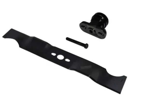 Outlet 53 CM plæneklipper kniv + knivholder + kile + skrue til Scheppach plæneklipper med drivfunktion Havemaskiner