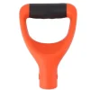 3,2 cm skovlhåndtag Ergonomisk design Multifunktionel robust skovl D-grebshåndtag til gravning af riveværktøj Orange Haveværktøj