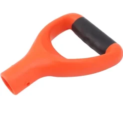 3,2 cm skovlhåndtag Ergonomisk design Multifunktionel robust skovl D-grebshåndtag til gravning af riveværktøj Orange Haveværktøj