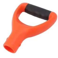 3,2 cm skovlhåndtag Ergonomisk design Multifunktionel robust skovl D-grebshåndtag til gravning af riveværktøj Orange Haveværktøj