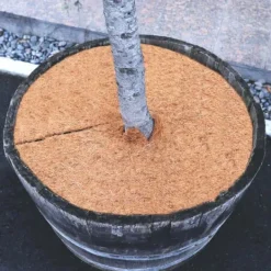 Kompostdækning^4 Coconut Mulching-skiver 30 cm Kokosfibermåtte Kokosfiber Plantebeskyttelsesmåtte Kokosnød
