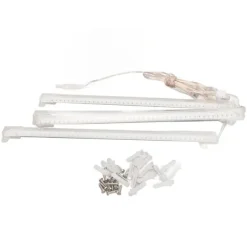 Kit Til Plante- & Urtedyrkning^4 hoveder USB-stik Dæmpbar Full Spectrum LED Grow Light med timerfunktion til indendørs sukkulenter - 4000K 168 LED'er