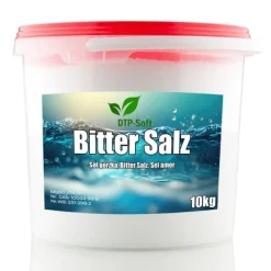Sale 10 kg Epsom salt, grangødning, bladgødning, magnesium i en spand, 10 kg Gødningsmidler