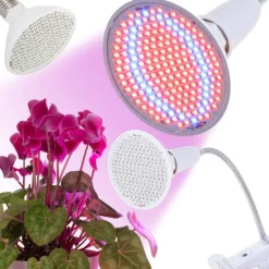 Clearance 200 LED panellampe til dyrkning af planter 20W vækst Kit Til Plante- & Urtedyrkning