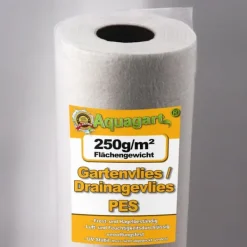 Outlet 200 m² Geotekstil fleece Havefleece Ukrudtsbekæmpelsesstof Damforing underlag 250 g 1,6 m Haveduge