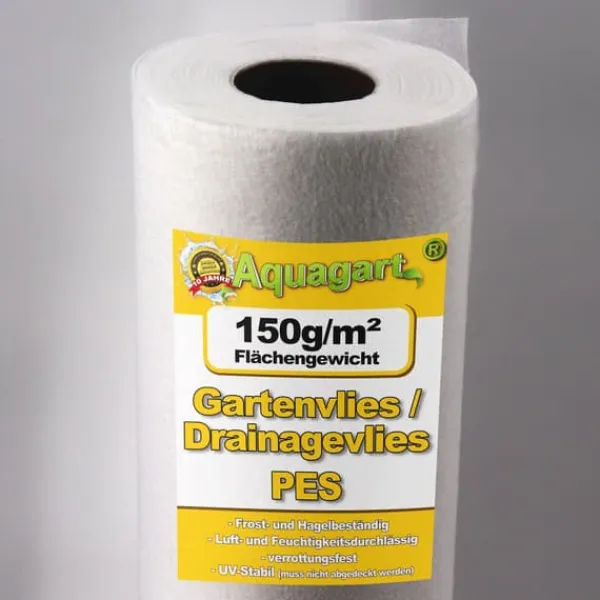 Haveduge^700 m² Havefleece Ukrudtsbekæmpelsesstof Drænfleece 150 g 2 m bred