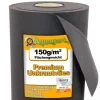 Outlet 60 m² Havefleece Ukrudtsbekæmpelsesstof Ukrudtsforing Mulchforing Mulchstof 150 g/m² 1 m w. Haveduge