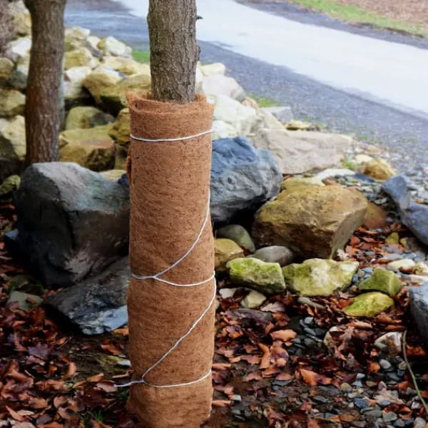 6 m Kokosfibermåtte Vinterbeskyttelse Skråmåtte Kokosfibermåtte 800 g/m² 0,75 m bred Haveduge