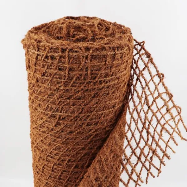 Online 45 m Skråmåtte Bankmåtte Kokos 1 m bred Dammforing Kokosfibermåtte 450 g Haveduge
