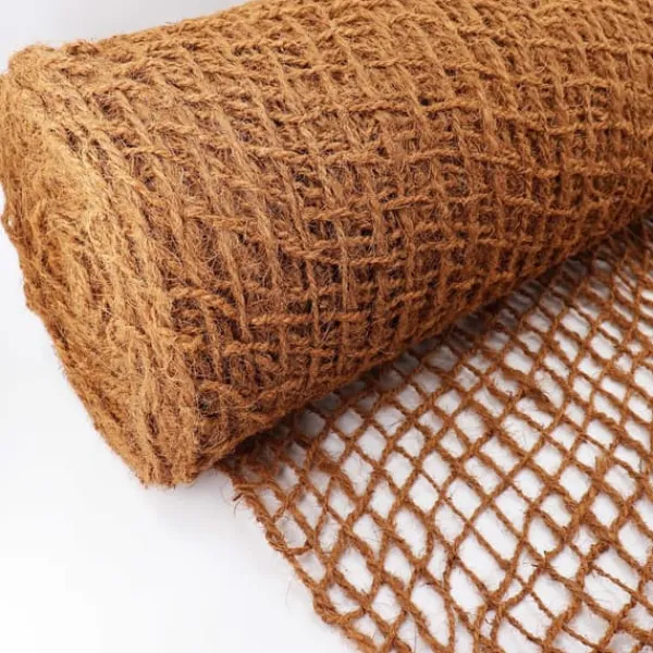 Outlet 30 m Skråmåtte Bankmåtte Kokos 1 m bred Damforing Kokosfibermåtte 450 g Haveduge
