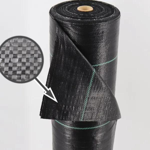 180 m² Ukrudtsbekæmpelsesmembran Ukrudtsforing Mulch liner 100 g 2 m bred Haveduge