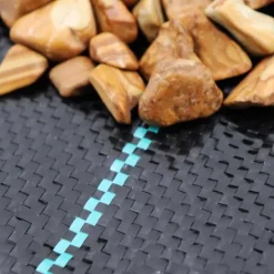 180 m² Ukrudtsbekæmpelsesmembran Ukrudtsforing Mulch liner 100 g 2 m bred Haveduge