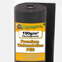 Haveduge^25 m² Ukrudtsbekæmpelsesstof Havefleece Mulchstof Ukrudtsbekæmpelsesmembran 190 g 1 m bred PES