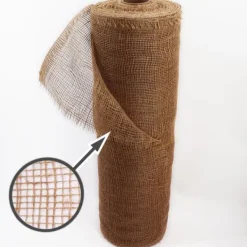 Haveduge^45 m x 1 m Jutestof 105 g/m² Jutemåtte Havejute Jutestof Jutebånd Jutebånd