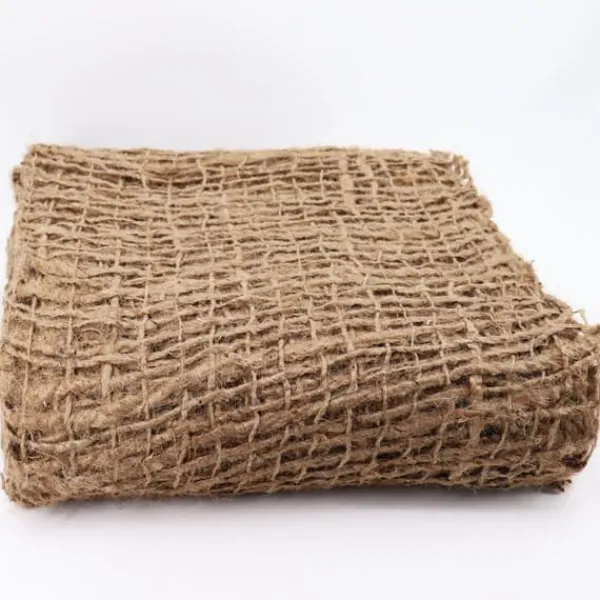 Online 12 m x 1,20 m Skråmåtte Bankmåtte til Pond liner Jutestof 500 g 1,2 m b. Haveduge