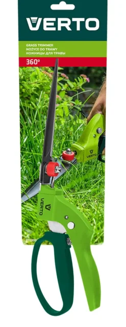 Hot 340 mm græssaks, 130 mm klinge, multiposition Haveværktøj