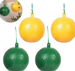 Sale 10 st fruktflugfälla med klibbig knottdödare fruktflugfällor Effektiv flugfångare Insektsfälla för inomhus utomhuskök Skadedyrsfælder