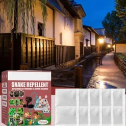 Sale 10 st Snake Away Repellent för utomhusgård gräsmatta trädgård camping fiskeäventyr Insektmiddel & Dyreafvisende Middel