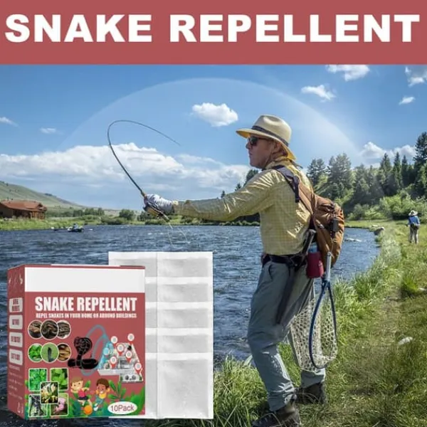Sale 10 st Snake Away Repellent för utomhusgård gräsmatta trädgård camping fiskeäventyr Insektmiddel & Dyreafvisende Middel