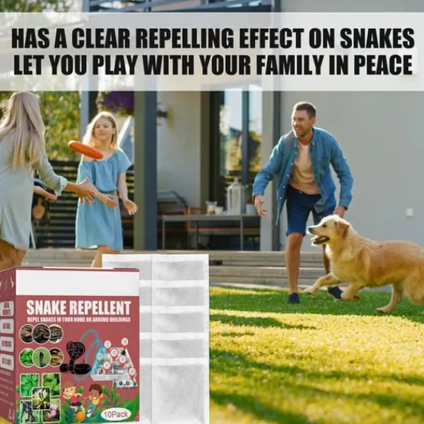 Sale 10 st Snake Away Repellent för utomhusgård gräsmatta trädgård camping fiskeäventyr Insektmiddel & Dyreafvisende Middel