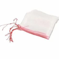 Hot 10 stk. beskyttelsesposer til planter og frugter med snørebånd og net mod insekter og fugle 45*30 cm Insektmiddel & Dyreafvisende Middel