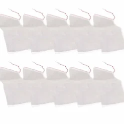 Hot 10 stk. beskyttelsesposer til planter og frugter med snørebånd og net mod insekter og fugle 45*30 cm Insektmiddel & Dyreafvisende Middel