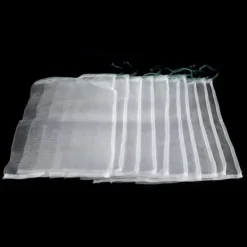 Clearance 50 stk. beskyttelsesposer til planter og frugter med snørebånd mod insekter og haveredskaber 30*20 cm Insektmiddel & Dyreafvisende Middel