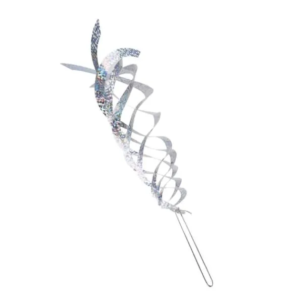 Insektmiddel & Dyreafvisende Middel^6 STK Fugleafvisende Reflektor Sølv Spiral Fugleafvisende Ark Skræmmefugleværktøj til Farm Garden
