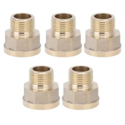 Discount 5 stk. G3/4 hun til G1/2 han adapter haveslangeforbindelse havevandingstilbehør Vanding