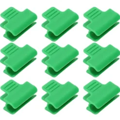Best 100 STK Haveskur Clamps Plast Stabil Alsidig Film Shading Net Clips til drivhus 11mm/0.43in Drivhus
