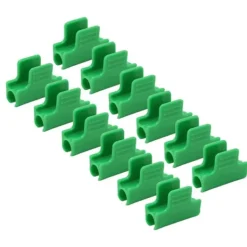 Best 100 STK Haveskur Clamps Plast Stabil Alsidig Film Shading Net Clips til drivhus 11mm/0.43in Drivhus