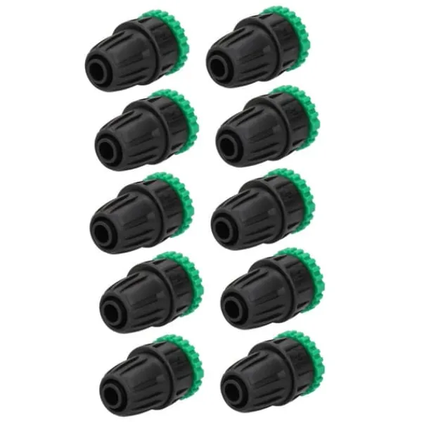 Vanding^10 stk. haveslangeadapter G1/2" G3/4" vandhaneforbindelsesfittings til vandingstilbehør