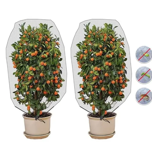 Sale 2 stk. insektnet til beskyttelse mod insekter, frugter, planter, træer, drivhushaver Insektmiddel & Dyreafvisende Middel