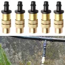 Clearance 5 stk. justerbare have-vandingsdyser til tågespray Vanding