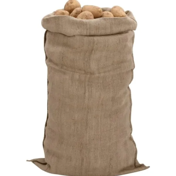Havekurve^30 stk. jutesække 100% jute – Alsidige og slidstærke | Størrelse: 65x135 cm | Vægt: 340 g/m2