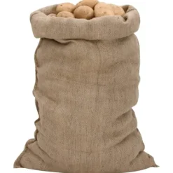 Havekurve^10 stk. jutesække 60x105 cm | 100% jute | 340 g/m2 | Multifunktionelle og økologiske