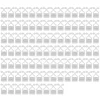 Sale 100 stk. Klatrevægsbeslag til planter, vægslikker, fastgørelsesklips, selvklæbende grenbeslag, sikringsklips, hvid Krukker & Plantebeholdere