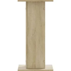 Best 2 stk. plantestativer i konstrueret træ - Stabil og slidstærk | Størrelse: 30x30x60 cm | Farve: Sonoma-eg Plantestativer