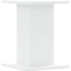 Plantestativer^2 stk. plantestativer i konstrueret træ - Stabil og slidstærk | Størrelse: 30x30x40 cm | Farve: Hvid