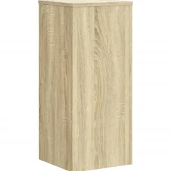Hot 2 stk. plantestativer i konstrueret træ - Stabilt design | Størrelse: 30x30x70 cm | Farve: Sonoma-eg Plantestativer