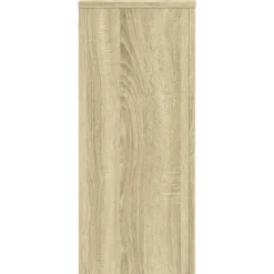 Hot 2 stk. plantestativer i konstrueret træ - Stabilt design | Størrelse: 30x30x70 cm | Farve: Sonoma-eg Plantestativer
