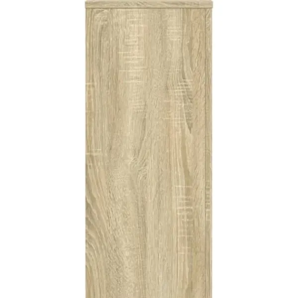 Hot 2 stk. plantestativer i konstrueret træ - Stabilt design | Størrelse: 30x30x70 cm | Farve: Sonoma-eg Plantestativer