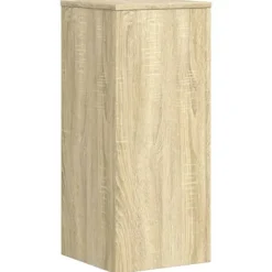 Hot 2 stk. plantestativer i konstrueret træ - Stabilt design | Størrelse: 30x30x70 cm | Farve: Sonoma-eg Plantestativer