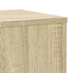 Hot 2 stk. plantestativer i konstrueret træ - Stabilt design | Størrelse: 30x30x70 cm | Farve: Sonoma-eg Plantestativer