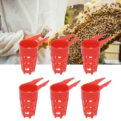 Online 20 stk Queen Bee Bure Små plastik beskyttende sikre biceller dæksel til biavlsudstyr Til Fugle & Småvildt